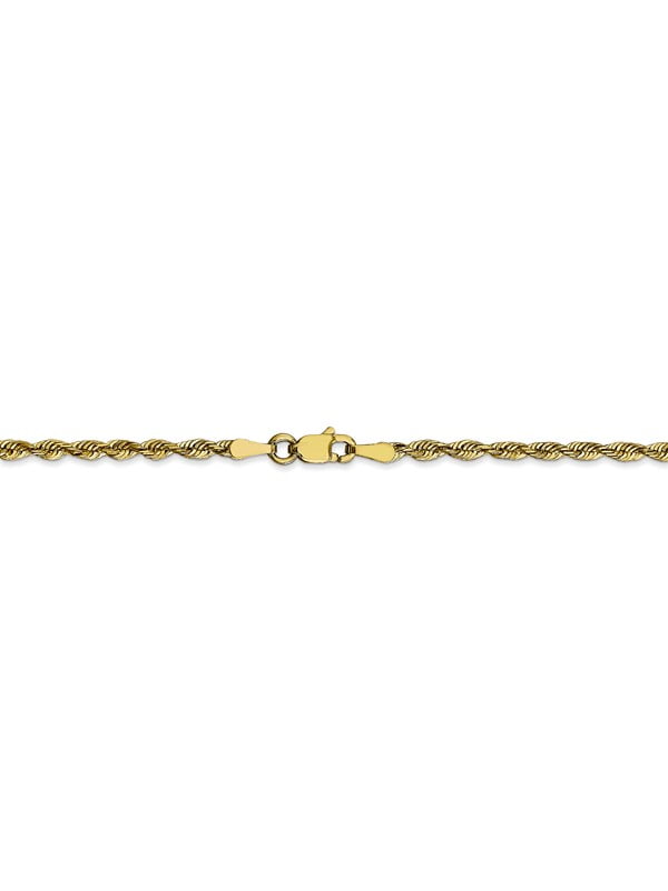 925 Sterling Silver 4.75mm diamond-cut Rope Chain Necklace 22inch
