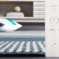 thumbnail image 5 of SAFAVIEH Pyramid Talisha Geometric Area Rug, Navy/Ivory, 5'3" x 7'8", 5 of 8
