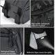 thumbnail image 3 of Bolsa impermeable para portabicicletas de 8L, bolsa impermeable para bicicleta, bolsa de almacenamiento trasera con correa para el hombro esquí esquí Gafas de esquí, 3 of 5