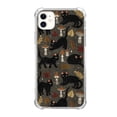 thumbnail image 1 of Black Cats Case Compatible with iPhone 12,Aesthetic Art Design TPU Bumper Cover Case, 1 of 1