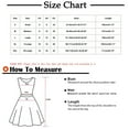 thumbnail image 2 of Leesechin Summer Dresses for Women 2025 New Fashion Women's Ruffled Short Sleeved Dress Round Neck Irregular Hem Formal Dress, 2 of 6