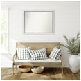 thumbnail image 6 of Amanti Art Custom Wall and Bathroom Mirror (30.25 x 39.25 in.), Eva White Silver Narrow Frame, 6 of 7