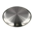 thumbnail image 3 of JUNWELL Stainless Steel Dinner Plates Set  10-Inch Round Lunch and Breakfast Plates for Modern Dining, 3 of 7