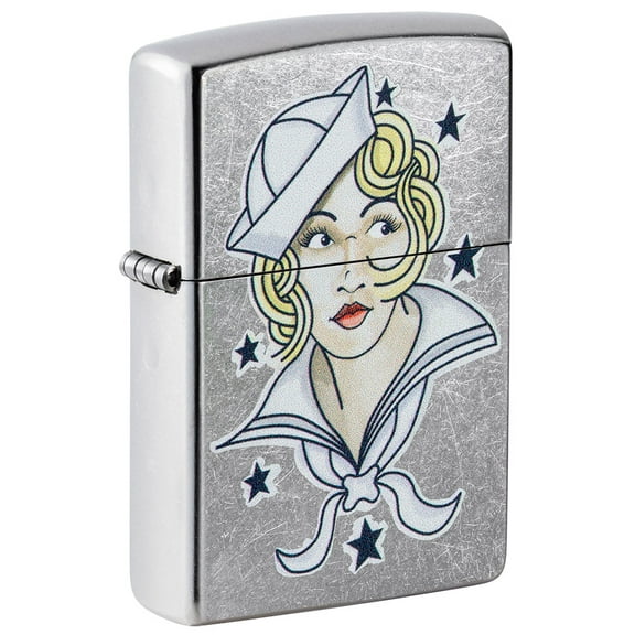 Zippo 540 Color Nautical Tattoo Design Pocket Lighter