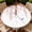 Cherry Blossom & Birds, variant on ARTSLION Round Outdoor Tablecloth For Up To 36in With Umbrella Hole & Zipper Waterproof Elastic Edge Fitted Table Cover Big Sunflower For Patio Picnic Party, Explorer Theme
