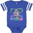 thumbnail image 3 of Inktastic Miami Beach Florida Cute Swimming Manatee Boys or Girls Baby Bodysuit, 3 of 5
