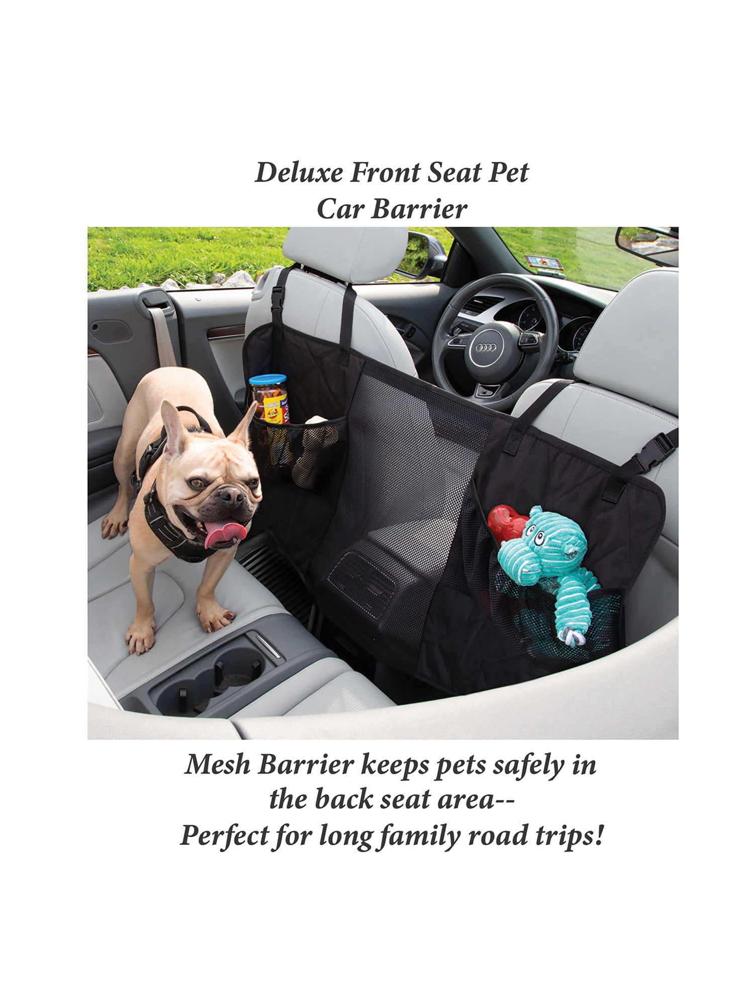 ETNA Dog Car Net Barrier for SUV Truck Car Pet Barrier, Universal Fit -  