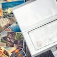 thumbnail image 2 of Greenadscape 2Pcs Ticket Collection Binder Transparent PP for Family Organization Holiday, 2 of 6