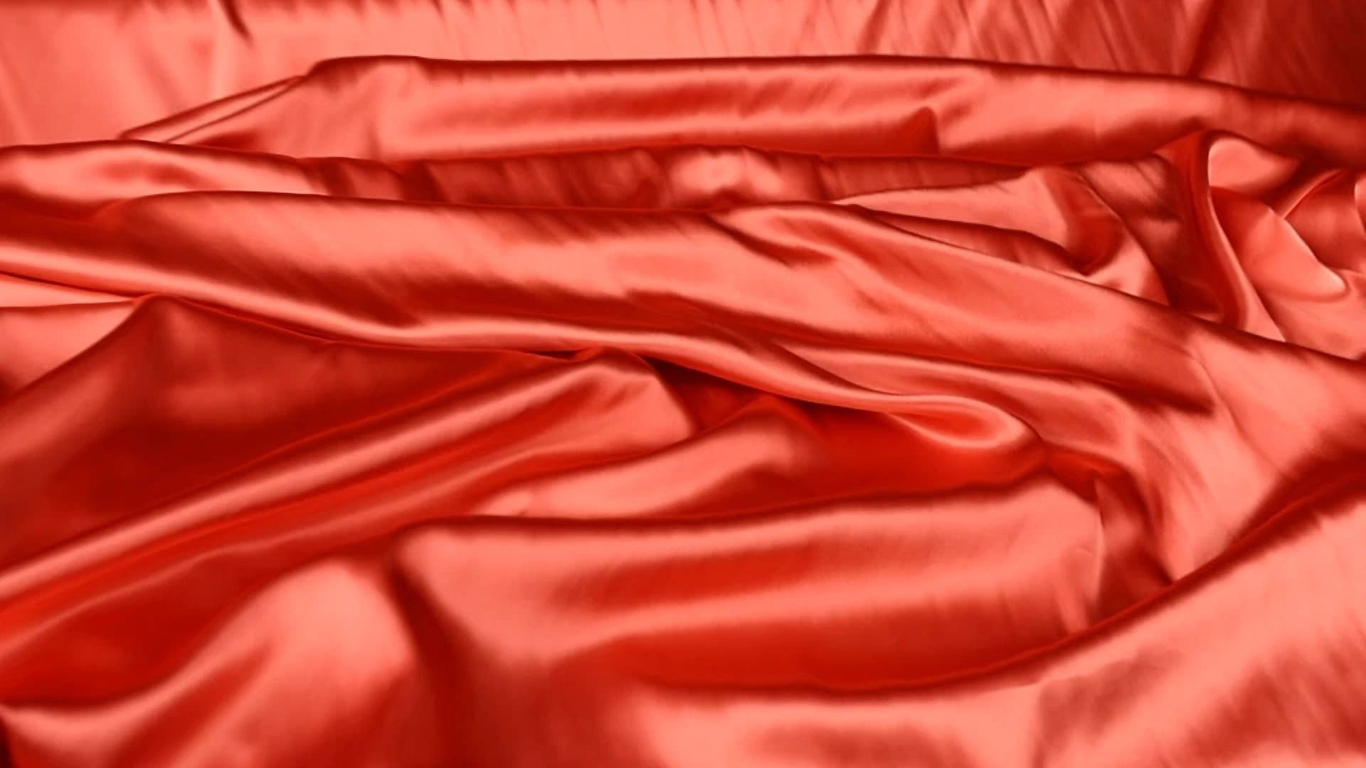 BUTTERFLY- Coral Satin Charmeuse Fabric By The Yard 200