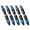 Blue, variant on Tachiuwa 5 Pairs 3 Pin XLR Connector Male And Female Microphone Mic Cable Adapter, Blue