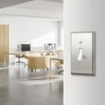 thumbnail image 3 of ENERLITES Toggle Light Metal Wall Plate, Stainless Steel Switch Cover, Corrosion Resistant, Standard Size 1-Gang 4.50" x 2.76", 7711-PC-2PCS, Polished Chrome, Silver, 2 Pack, 3 of 4