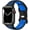 Black Blue, variant on KOMI Sport Bands Compatible for Apple Watch Bands 38mm 40mm 41mm 42mm 44mm 45mm 49mm,Soft Silicone Sport Women Men Replacement Strap Compatible with iWatch Ultra 2 & SE & Series 9/8/7/6/5/4/3/2/1