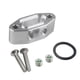 thumbnail image 1 of Asiento del sensor de presión de aceite Placa adaptadora de línea de alimentación de aceite LS TWIN TURBO DUAL 90 grados 1/8'' NPT LS1 LSX kit Puerto LS3 ángulo recto Placa Billet Cubierta del sensor, 1 of 7