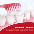 thumbnail image 4 of Cepillo de dientes desechable RR ORCRO Mini 5 en 1 con pasta de dientes x40, 4 of 9