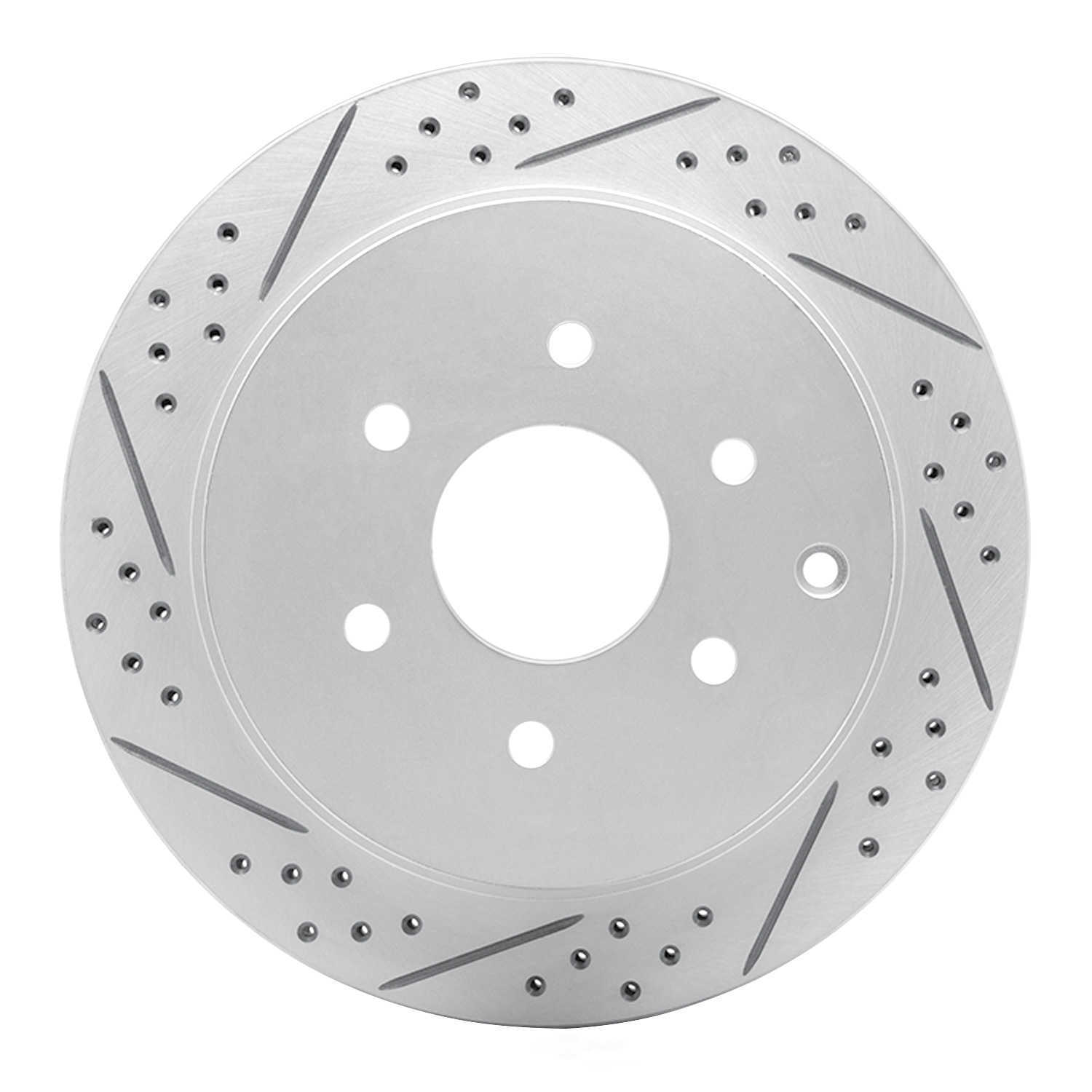 Dynamic Friction Company 830-68017L DFC Geoperformance Rotor - Drilled and Slotted