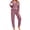 D-Purple, variant on UVN Pajamas Sets for Women Long Sleeve Button Down Tops and Pants 2 Piece Outfit Fall Sleepwear Pjs Lounge Sets with Pockets