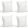 thumbnail image 1 of 4 Pack - Premium Hypoallergenic Lumbar Stuffer Pillow Inserts Sham Square Form Polyester, Standard/White, 1 of 4