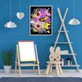 thumbnail image 3 of Cuadros Decorativos 5D diamante pintura flores y mariposas taladro redondo completo Rhinestone DIY pared DQrwqpou Nuevos Originales, 3 of 9