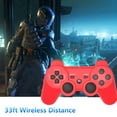 thumbnail image 6 of Wireless Controller for PS3  Bluetooth Gamepad with Dual Vibration, Motion Control, Rechargeable Remote Compatible with PS3 Console, White (1 Pack), 6 of 7