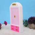 thumbnail image 4 of Ftory Plastic Wardrobe Storage Cabinet Closet For Dolls Furniture Dollhouse Accessory,Wardrobe, Dollhouse Wardrobe, 4 of 8