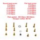 thumbnail image 3 of 176 piezas inoxidable M1.4 tornillos de reparación de tornilmacenamiento para SCX24 axi00000000001 AXI90081 Baoblaze tornillos de carro sobre orugas tuercas, 3 of 6
