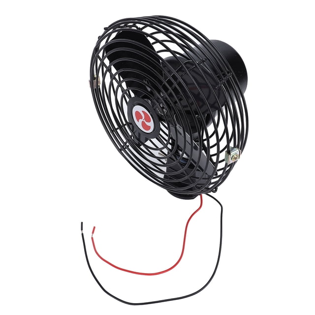 Car Fan 12V RV Cooling Fan Heavy Duty Metal Quiet with Advanced Noise Reduction for Cars Trucks RVs Boats Buses