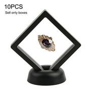 10 Pcs 3D Frame Shadow Box Jewellery Display Empty Coin Frame Watch Box