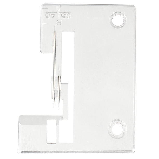 Placa de aguja de enlace de costura, accesorio de máquina de coser de hierro para placa de aguja, diseño revolucionario de placa de aguja para máquina de coser