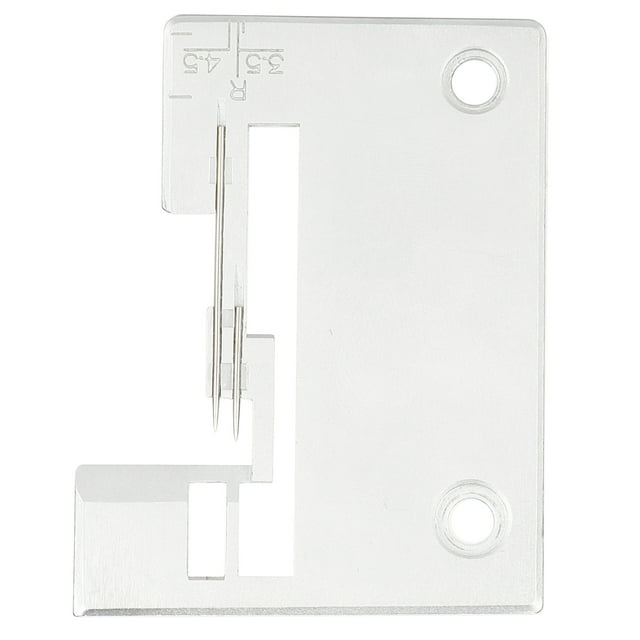 Placa de aguja de enlace de costura, accesorio de máquina de coser de hierro para placa de aguja, diseño revolucionario de placa de aguja para máquina de coser