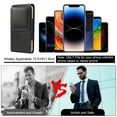thumbnail image 2 of Guardurnaity Fijación estable de PU y funda de cinturón universal para hombres resistentes a impactos e impermeables para teléfonos móviles riñoneras, 2 of 5
