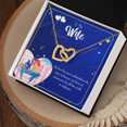 thumbnail image 3 of To My Wife Unlimited Love Inseparable Necklace, 3 of 20