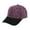 Black Maroon, variant on Mens Heavy Cotton Twill Stone Washed Baseball Cap Black Green