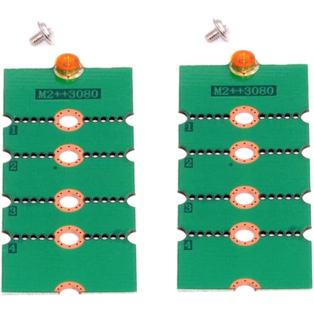 HUGFEGWE 2 Pcs/lot M.2 NGFF NVME M2 Adaptateurs de Rallonge Transfert 2230 2242 2260 2280 Changement vers Cadre Convertisseur de Disque Dur SSD Long Format CJ25311-4646