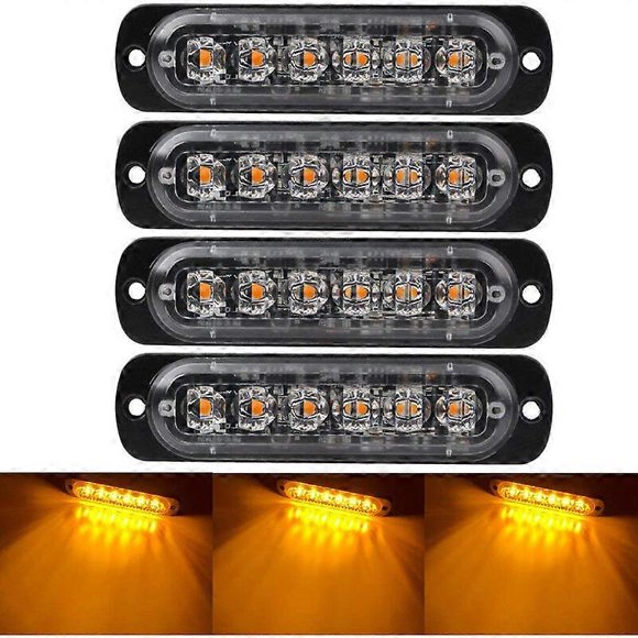 4pc's emergency light for vehicles, emergency lights for trucks, flashlights