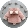 thumbnail image 6 of WOYY Winter Girls Coat Thickened Warm Soft Jacket Outerwear for Kids, Sizes 12-18M, 6 of 7