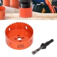 thumbnail image 3 of Bimetal Hole Saw HSS,  Teeth, High Speed Steel, Unique Hole Design, for Wood PVC Metal, 3 of 7