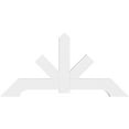 thumbnail image 2 of 48"W x 24"H x 2"D x 4"F, 12/12 Pitch, Vanguard Architectural Grade PVC Gable Bracket, 2 of 8