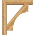 thumbnail image 3 of Ekena Millwork 6"W x 42"D x 48"H Westlake Block Rough Sawn Bracket, Western Red Cedar, 3 of 25