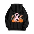 thumbnail image 7 of Godom Womens Floral Hoodies Sweatshirts Casual Long Sleeve Loose Fit Drawstring Hooded Pullover, 7 of 7