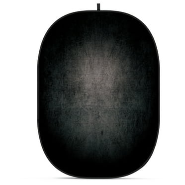 Glow CBA-TA0002 5x6.5' Fabric Collapsible Backdrop, Abstract Textured