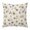 Grey Beige, variant on Blue Flowers Rustic Pillow Covers 24x24 Inch, Spring Vintage Botanical Floral Beige Linen Pillowcase with Invisible Zipper, Decorative Throw Pillow Covers Cushion Case for Couch Sofa Bed Living Room