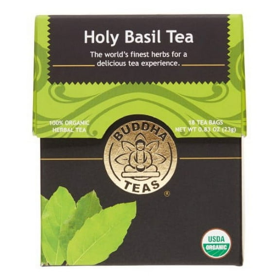 Buddha Teas Holy Basil Tea, 18 Ct