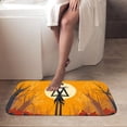 thumbnail image 4 of 1pc Jack Skellington in Halloween Absorbent Non-Slip Bathroom Thickened Flannel Rug Decor,Soft,Quick Drying,Suitable For Indoor/outdoor Use,Bathrooms,Bedrooms,Kitchens,Terrace,Laundry Rooms,16"x24", 4 of 9