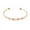 Rose Gold G, variant on Bangles Bracelets for Women 1pcs Fashion Style Women Men'S Hand Letter Cuff Bangle Jewelry Gift for Valentine's Day Mother's Day Christmas Birthday Gifts Holiday