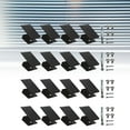 Menolana 16x Window Clips Window Protection Panels,Effective Fits 1/2