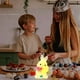 thumbnail image 4 of Fiudx Luz de Noche de Conejito de Pascua, Bonito Diseño de Esmalte, Cálido Brillo Amarillo, Suave Efecto Luminoso, Decoración para Dormitorio o Mesita de Noche, Acogedor Compañero para Todas Las Edad, 4 of 5