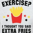 thumbnail image 3 of CafePress - Exercise? T Shirt - Men's Classic Graphic T-Shirt, 3 of 4