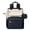 Blueberry Cream, variant on BabbleRoo Widetop Waterproof Diaper Backpack with Insulated Bottle Pockets, Polyesterp- Dark Gray