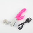 thumbnail image 4 of 1 Uds. Vibrador de doble vibración, palo de masaje de conejo, palo AV de carga de frecuencia variable, masturbador femenino-juguete sexual oso de fresa Electrónica, 4 of 5