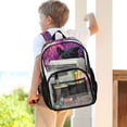 thumbnail image 7 of PVC Transparent Backpacks Clear Backpack for Travel and Outings Black Panther Pattern, 7 of 7